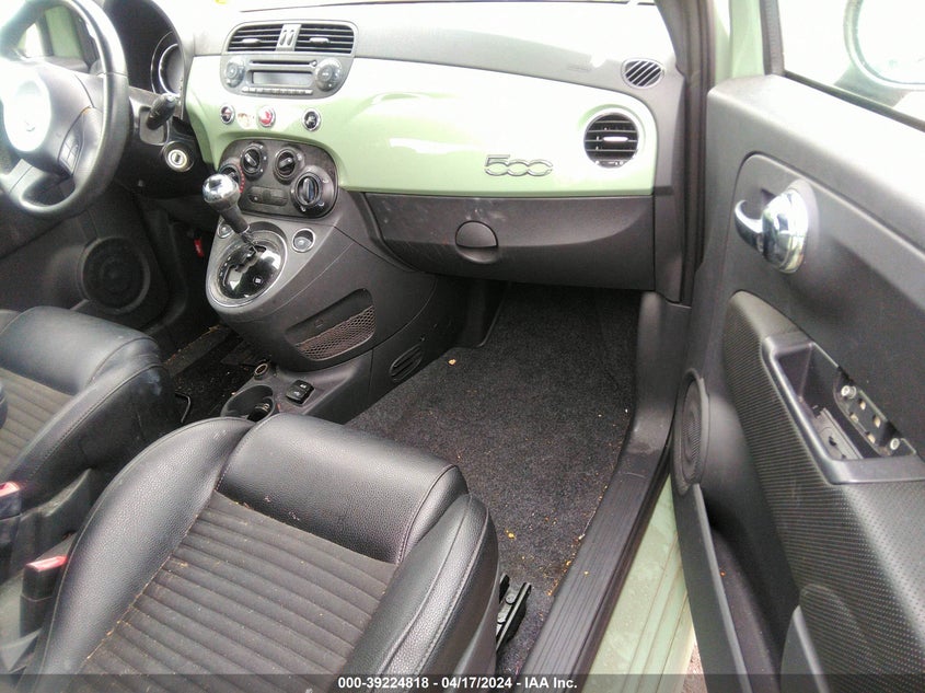 2015 Fiat 500 Sport VIN: 3C3CFFBR5FT721585 Lot: 39224818