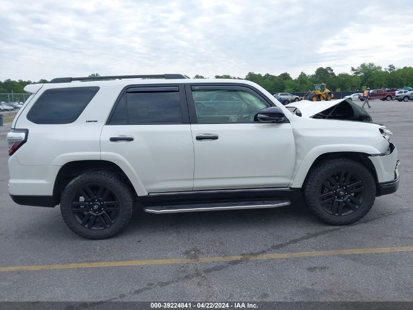 2020 Toyota 4Runner Nightshade Special Edition VIN: JTEBU5JR9L5762060 Lot: 39224841