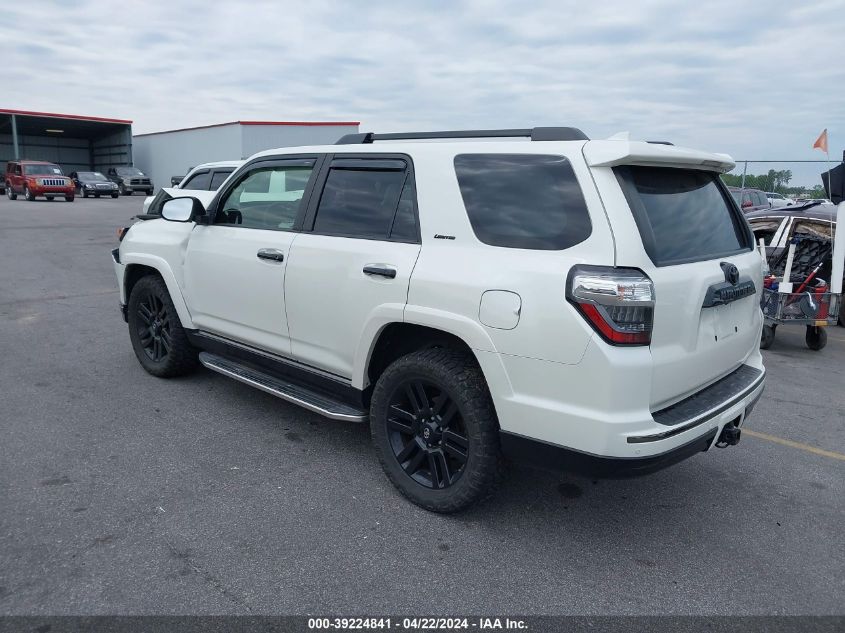 2020 Toyota 4Runner Nightshade Special Edition VIN: JTEBU5JR9L5762060 Lot: 39224841