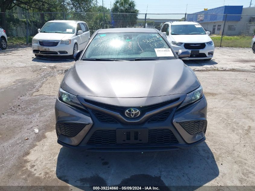 2021 Toyota Camry Se VIN: 4T1G11AK6MU561010 Lot: 39224860