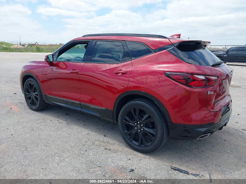 2019 Chevrolet Blazer Rs VIN: 3GNKBERS7KS663766 Lot: 39224861