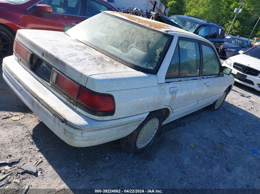 1995 Mercury Tracer Trio VIN: 3MASM10J1SR607247 Lot: 50091064