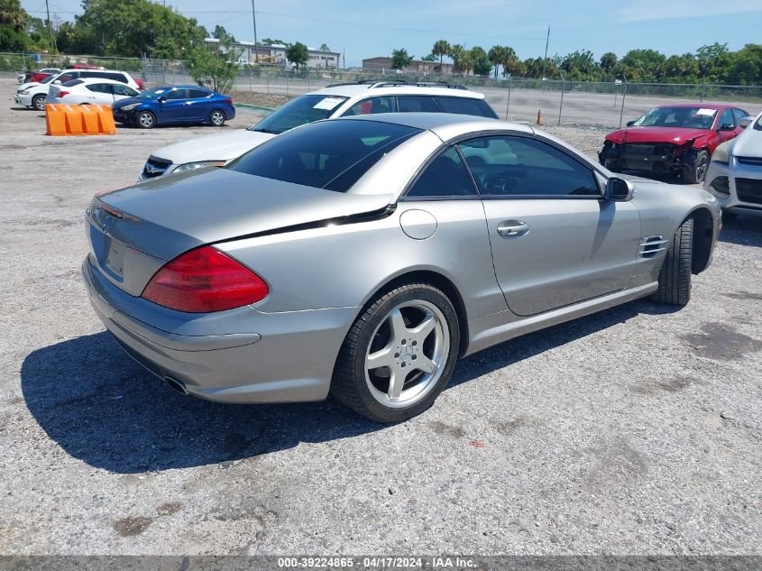 WDBSK75F13F050947 | 2003 MERCEDES-BENZ SL 500