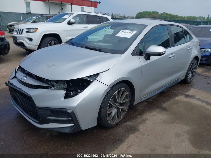 VIN 5YFS4RCE2LP018275 2020 TOYOTA COROLLA SE