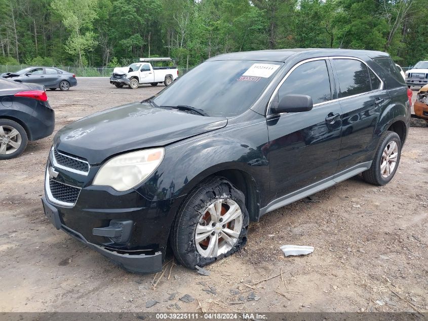 2012 Chevrolet Equinox Ls VIN: 2GNALBEK4C6195850 Lot: 39231653