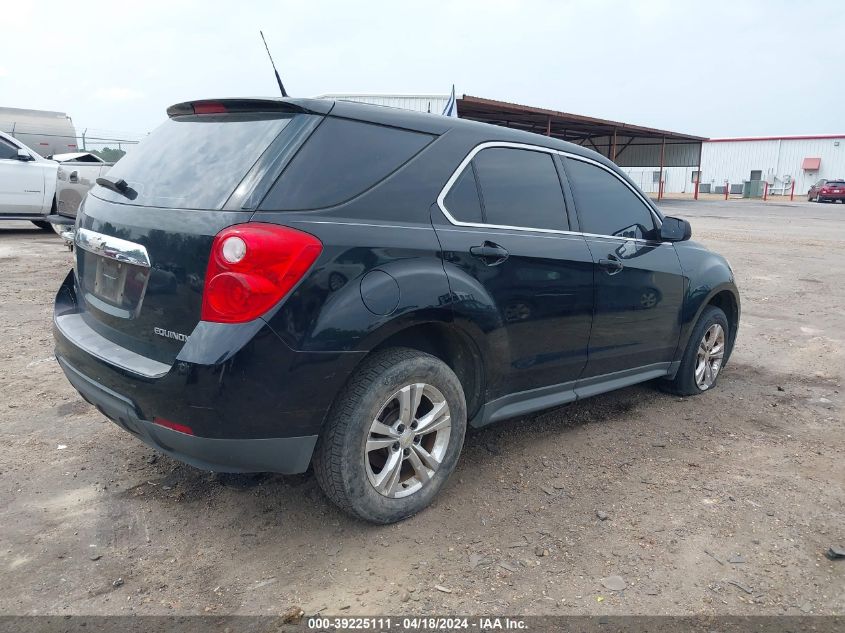 2012 Chevrolet Equinox Ls VIN: 2GNALBEK4C6195850 Lot: 39231653