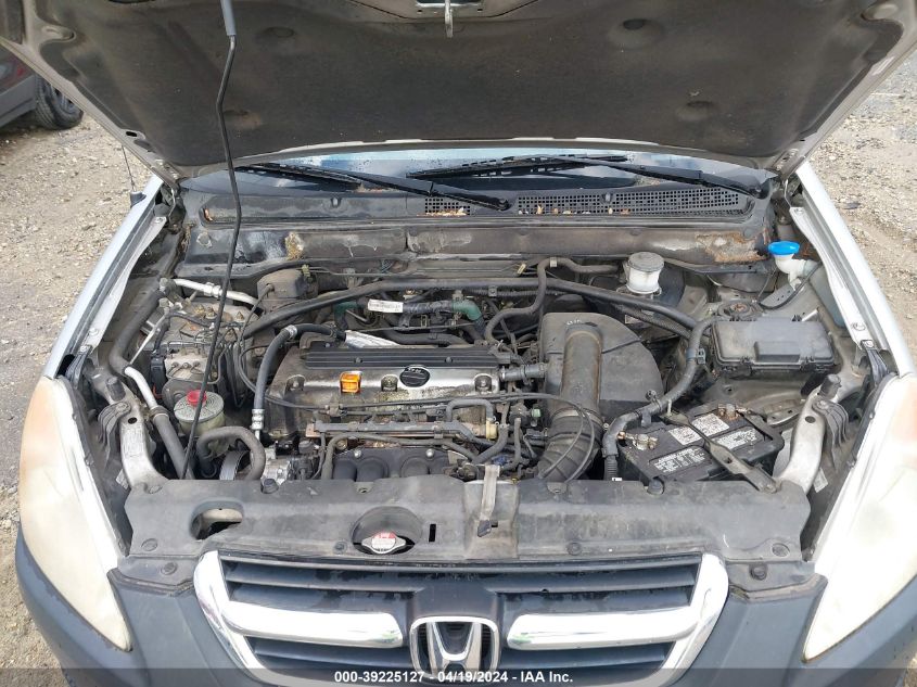 2004 Honda Cr-V Ex VIN: SHSRD78814U224120 Lot: 39225127