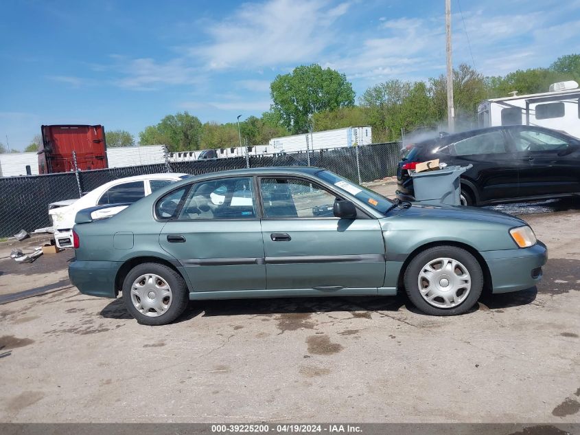 2000 Subaru Legacy L VIN: 4S3BE6359Y7202424 Lot: 39225200