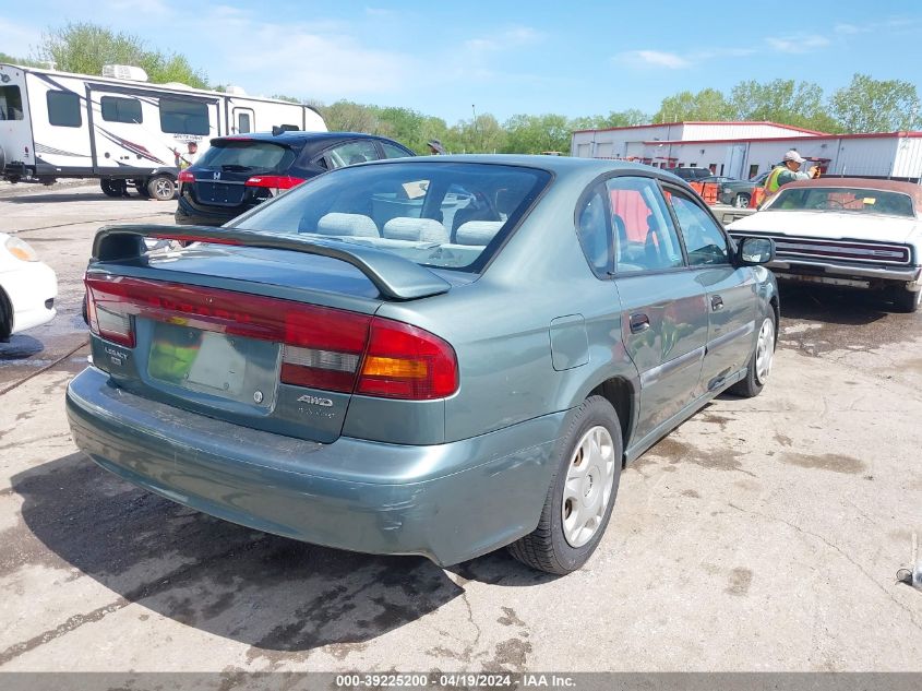 2000 Subaru Legacy L VIN: 4S3BE6359Y7202424 Lot: 39225200