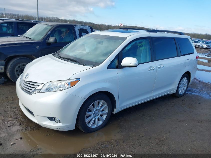 2014 Toyota Sienna Limited V6 7 Passenger VIN: 5TDYK3DC6ES470878 Lot: 39225207