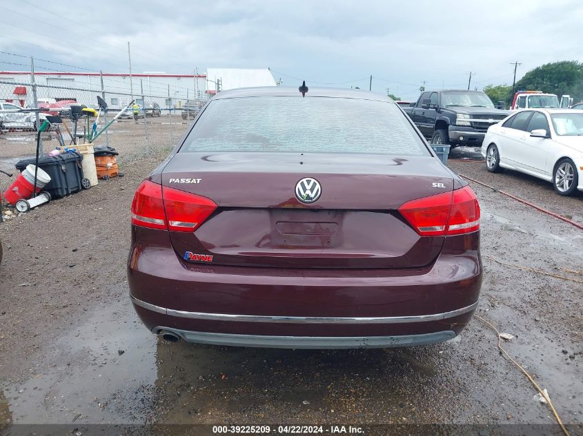 2013 Volkswagen Passat 2.5L Sel VIN: 1VWCH7A34DC020874 Lot: 50363434