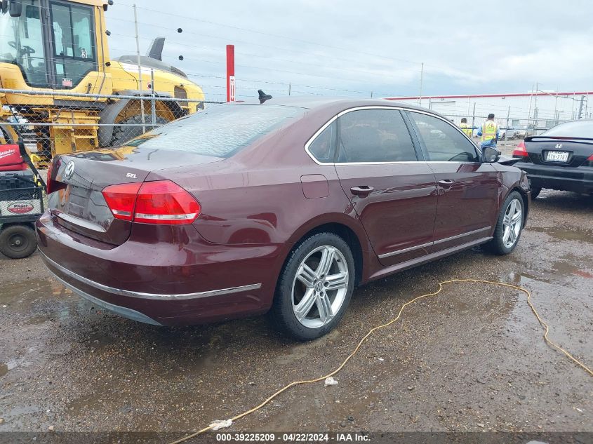 2013 Volkswagen Passat 2.5L Sel VIN: 1VWCH7A34DC020874 Lot: 50363434