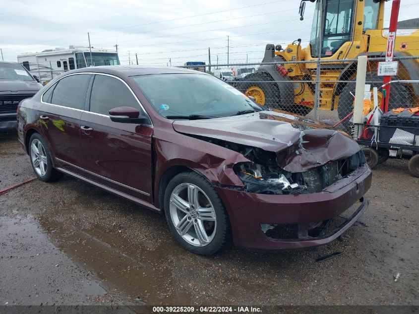 2013 Volkswagen Passat 2.5L Sel VIN: 1VWCH7A34DC020874 Lot: 50363434