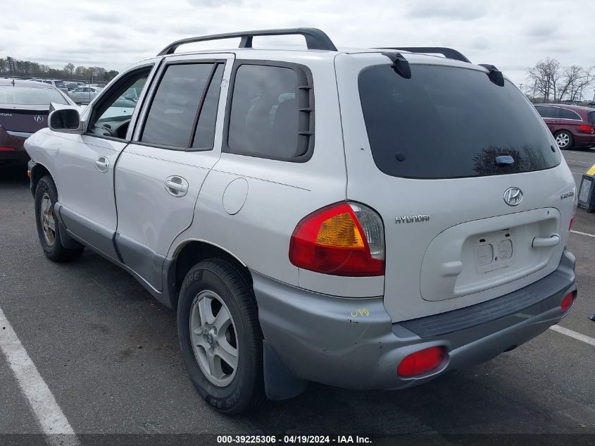 2004 Hyundai Santa Fe VIN: KM8SB12B94U578915 Lot: 39225306