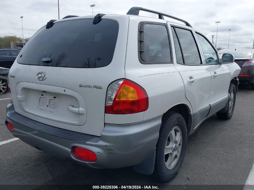 2004 Hyundai Santa Fe VIN: KM8SB12B94U578915 Lot: 39225306