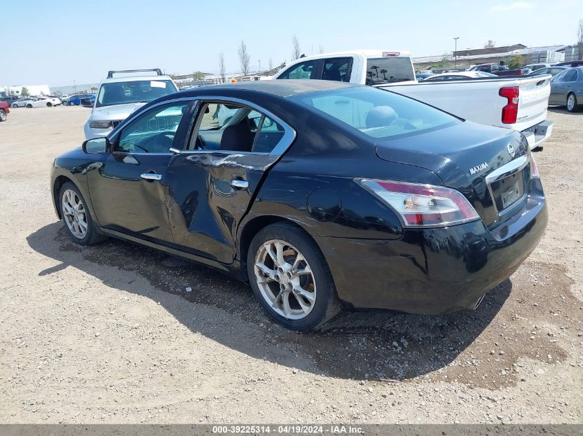 2012 Nissan Maxima 3.5 S VIN: 1N4AA5AP1CC814726 Lot: 39225314