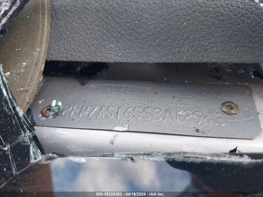 2005 Ford Freestar Se VIN: 2FMZA51655BA12943 Lot: 39225383