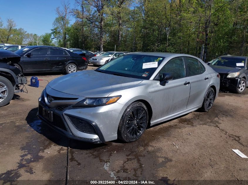 2022 Toyota Camry Se Nightshade Edition VIN: 4T1T11AK0NU002312 Lot: 43348274