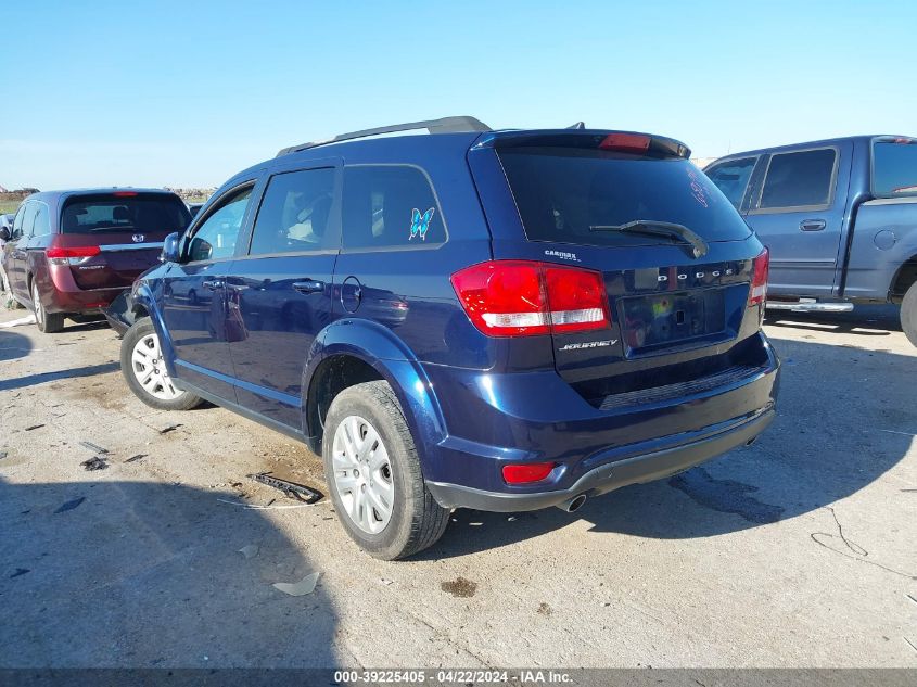 2018 Dodge Journey Sxt VIN: 3C4PDCBG3JT504027 Lot: 39225405
