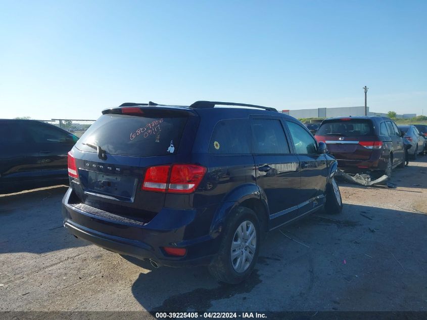 2018 Dodge Journey Sxt VIN: 3C4PDCBG3JT504027 Lot: 39225405