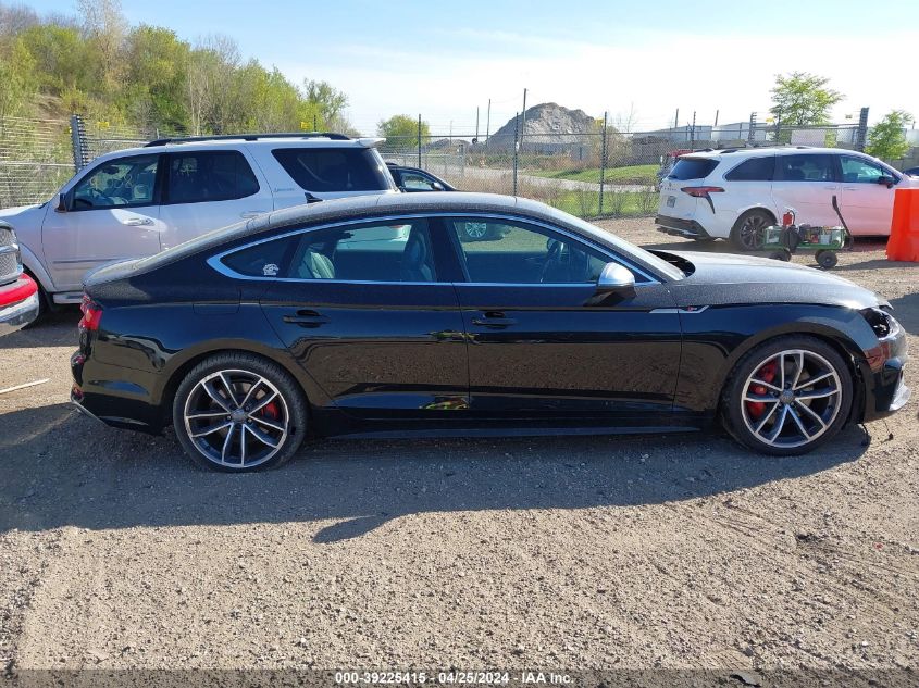 2018 AUDI S5 3.0T PREMIUM PLUS WAUC4CF53JA066444