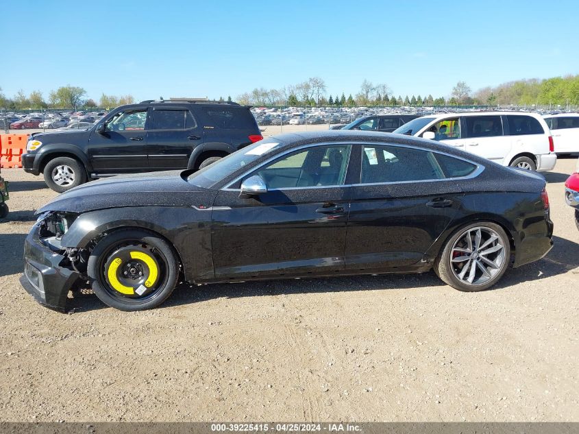 2018 AUDI S5 3.0T PREMIUM PLUS WAUC4CF53JA066444