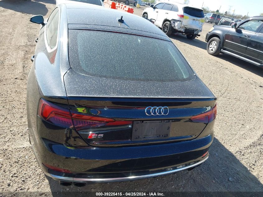 2018 AUDI S5 3.0T PREMIUM PLUS WAUC4CF53JA066444