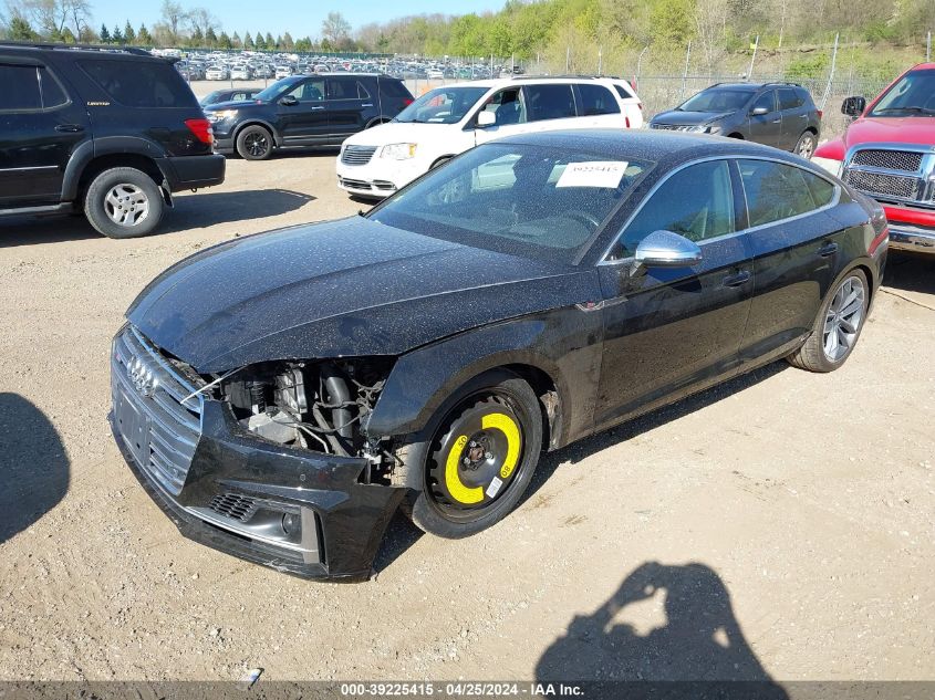 2018 AUDI S5 3.0T PREMIUM PLUS WAUC4CF53JA066444