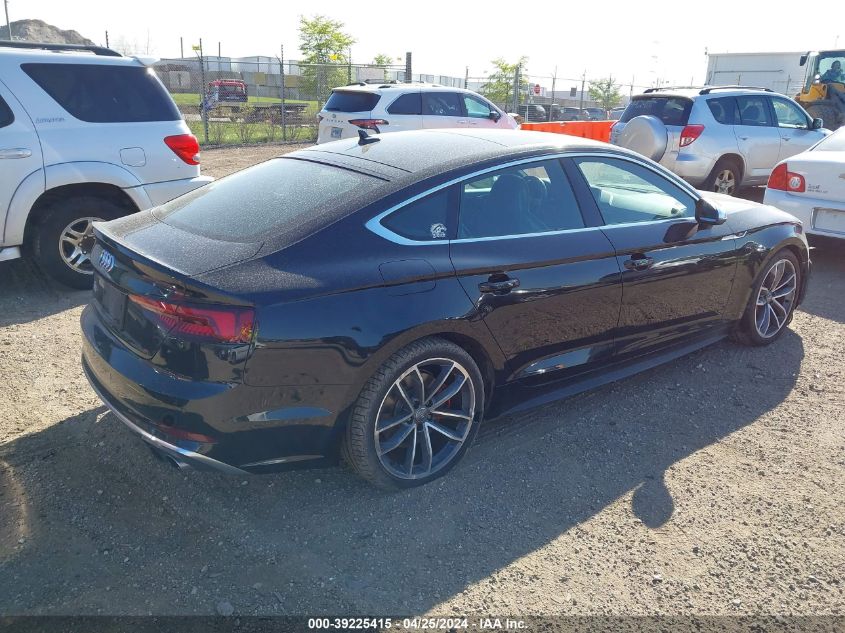 2018 AUDI S5 3.0T PREMIUM PLUS WAUC4CF53JA066444