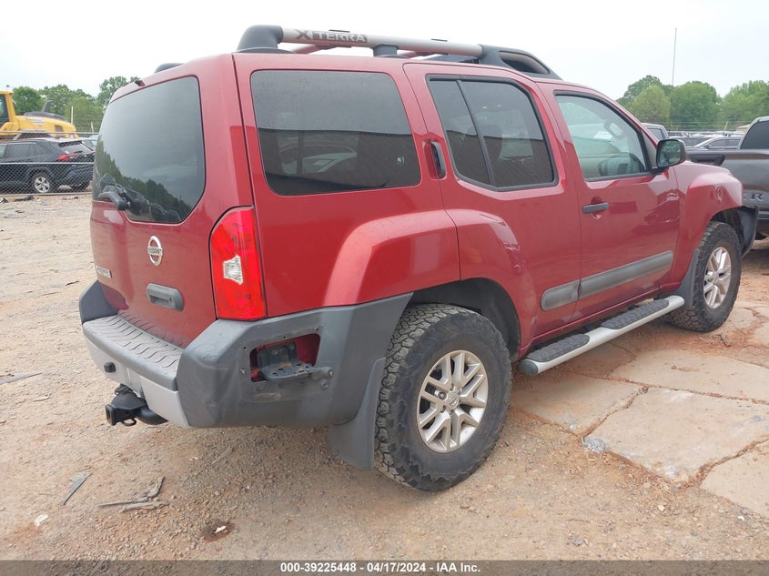 2015 Nissan Xterra S VIN: 5N1AN0NW0FN660789 Lot: 39225448