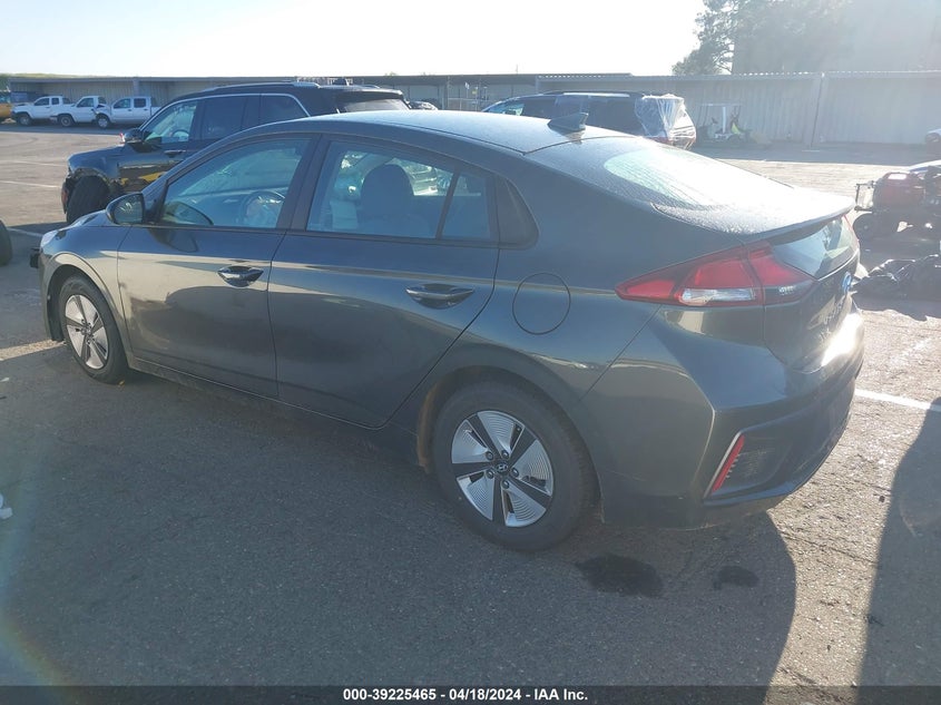 2022 Hyundai Ioniq Hybrid Blue VIN: KMHC65LCXNU271710 Lot: 39225465