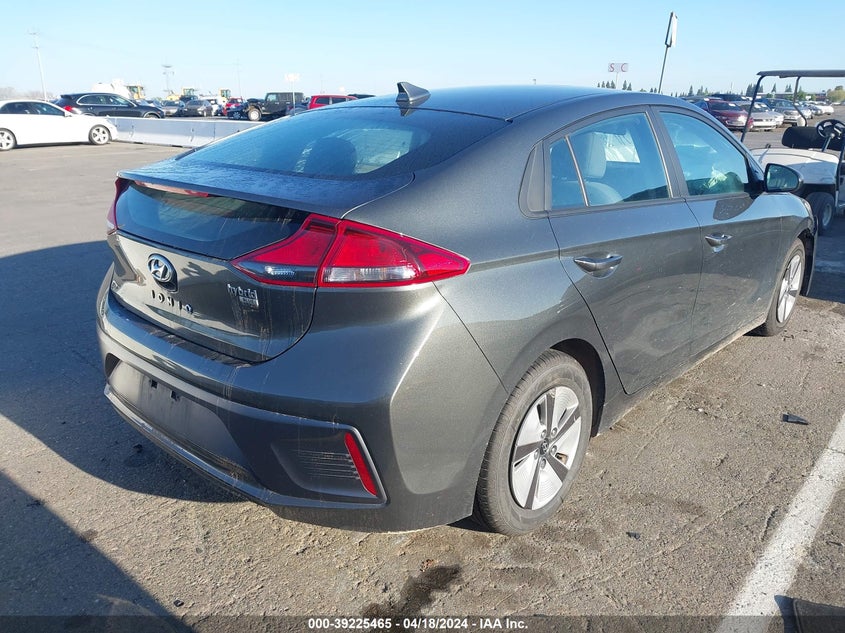 2022 Hyundai Ioniq Hybrid Blue VIN: KMHC65LCXNU271710 Lot: 39225465