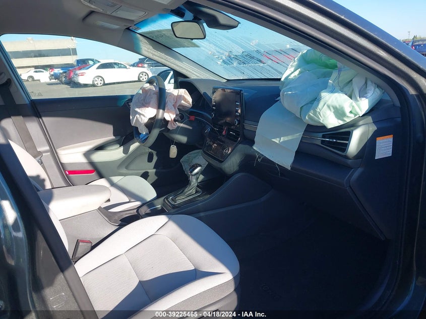 2022 Hyundai Ioniq Hybrid Blue VIN: KMHC65LCXNU271710 Lot: 39225465