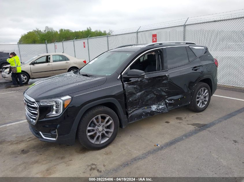 2022 GMC Terrain Fwd Slt VIN: 3GKALPEV8NL267636 Lot: 39225486