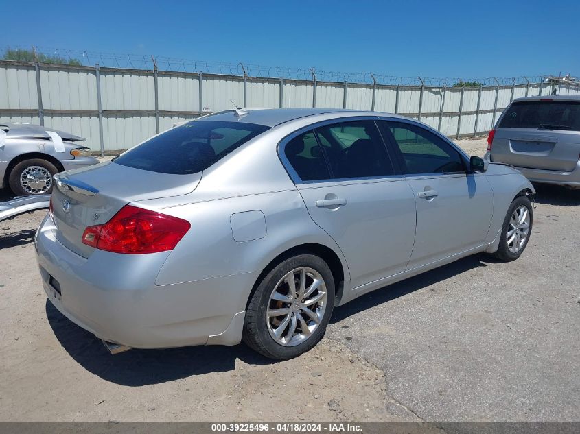 2009 Infiniti G37X VIN: JNKCV61F89M354647 Lot: 39225496