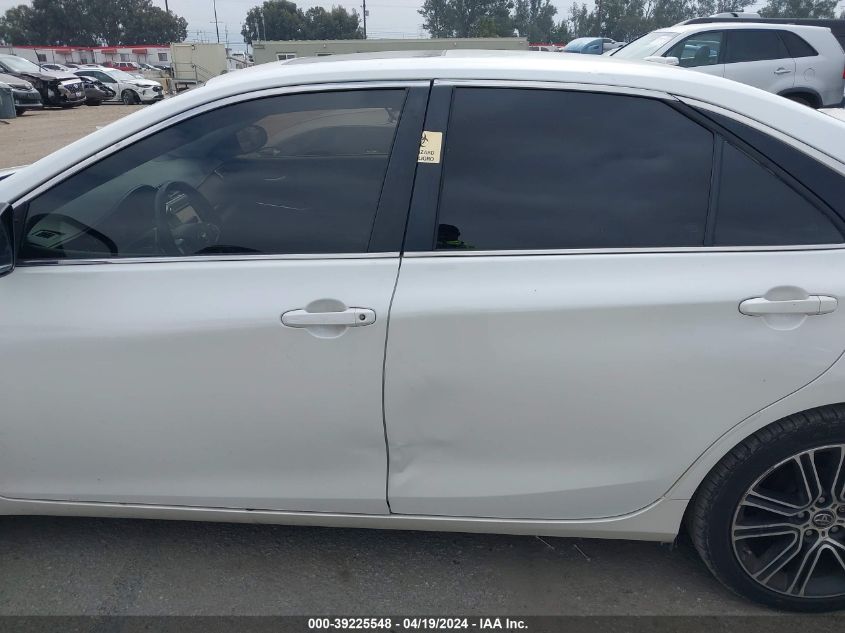 2016 Toyota Camry Se VIN: 4T1BF1FK0GU540856 Lot: 39225548