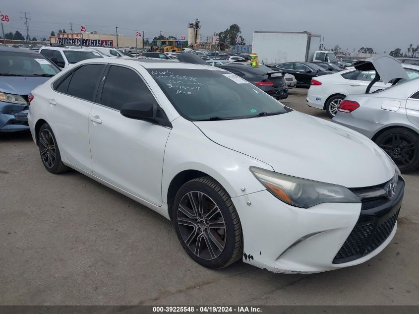 2016 Toyota Camry Se VIN: 4T1BF1FK0GU540856 Lot: 39225548