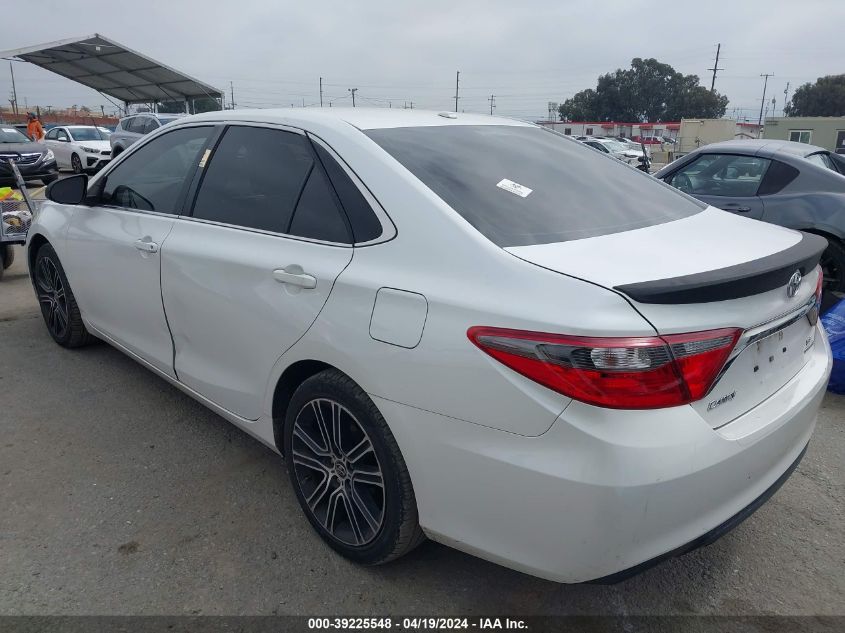 2016 Toyota Camry Se VIN: 4T1BF1FK0GU540856 Lot: 39225548