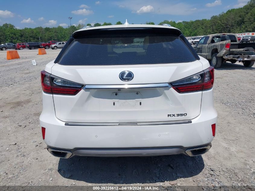 2017 Lexus Rx 350/Base/F Sport VIN: 2T2BZMCA0HC133770 Lot: 39225612