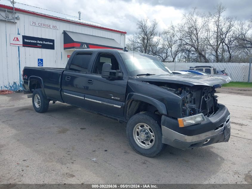 2003 Chevrolet Silverado 2500Hd Ls VIN: 1GCHK23123F121689 Lot: 39225636