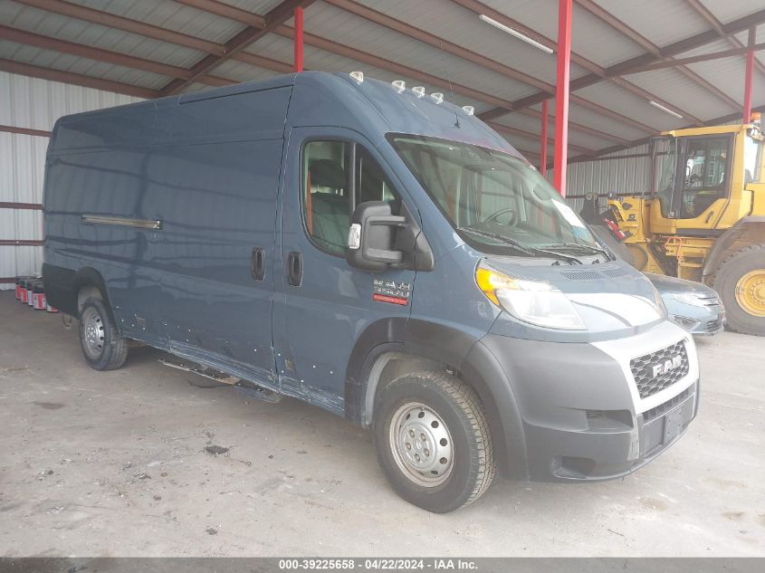 2020 Ram Promaster 3500 Cargo Van High Roof 159 Wb Ext VIN: 3C6URVJG7LE112541 Lot: 39225658