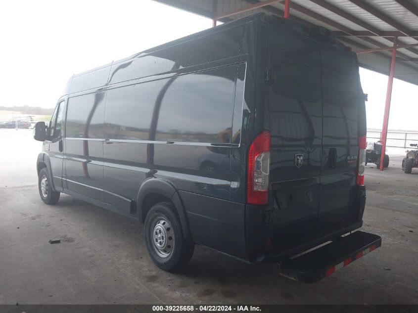 2020 Ram Promaster 3500 Cargo Van High Roof 159 Wb Ext VIN: 3C6URVJG7LE112541 Lot: 39225658