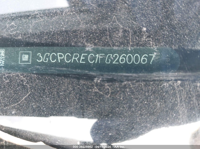 2015 CHEVROLET SILVERADO 1500 LT - 3GCPCREC1FG260067