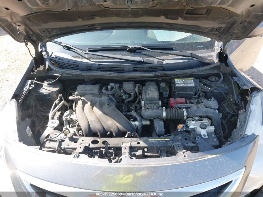 2018 Nissan Versa 1.6 S+ VIN: 3N1CN7AP6JL869339 Lot: 39225689