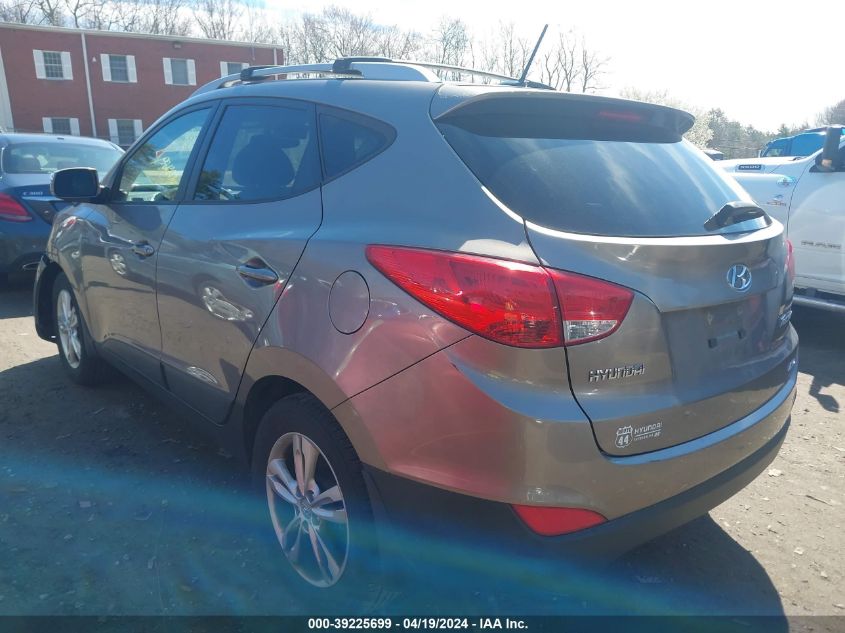 2013 Hyundai Tucson Gls VIN: KM8JUCAC1DU619476 Lot: 82219503