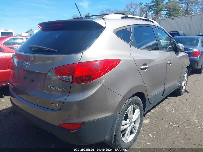 2013 Hyundai Tucson Gls VIN: KM8JUCAC1DU619476 Lot: 82219503