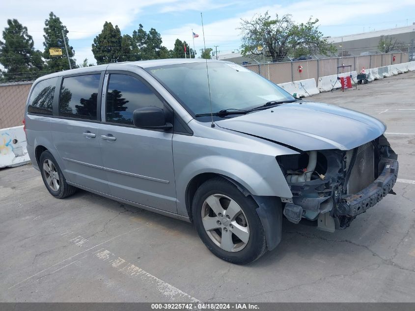 2013 Dodge Grand Caravan Se VIN: 2C4RDGBG2DR791562 Lot: 39225742