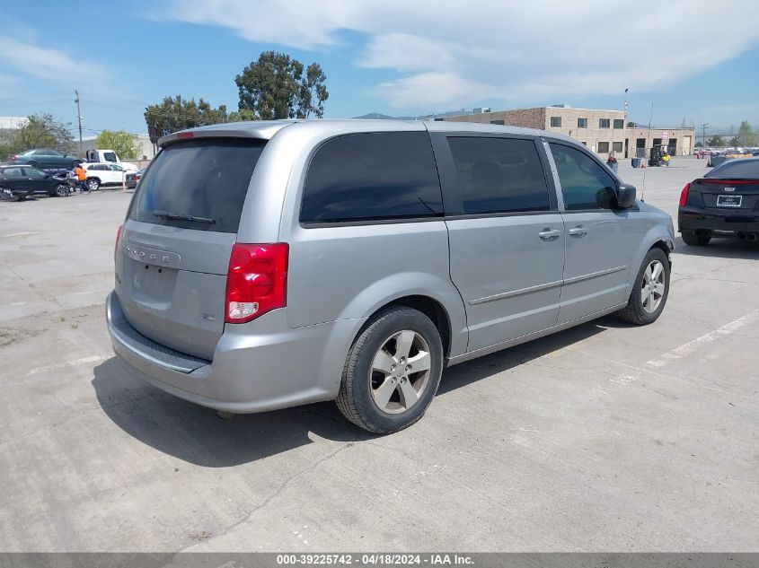 2013 Dodge Grand Caravan Se VIN: 2C4RDGBG2DR791562 Lot: 39225742