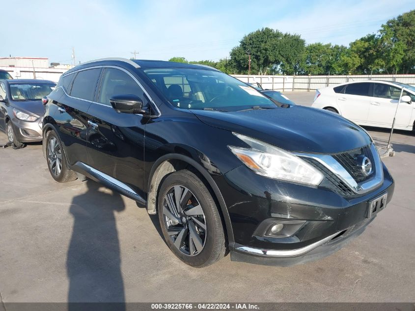 2018 Nissan Murano Platinum VIN: 5N1AZ2MG4JN157916 Lot: 48243114