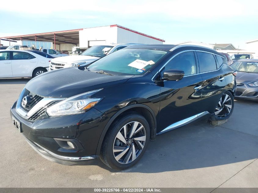 2018 Nissan Murano Platinum VIN: 5N1AZ2MG4JN157916 Lot: 48243114